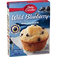 Los mejores  - Betty Crocker Wild Blueberry Muffin &amp- Quick Bread Mix- 16.9 oz Box